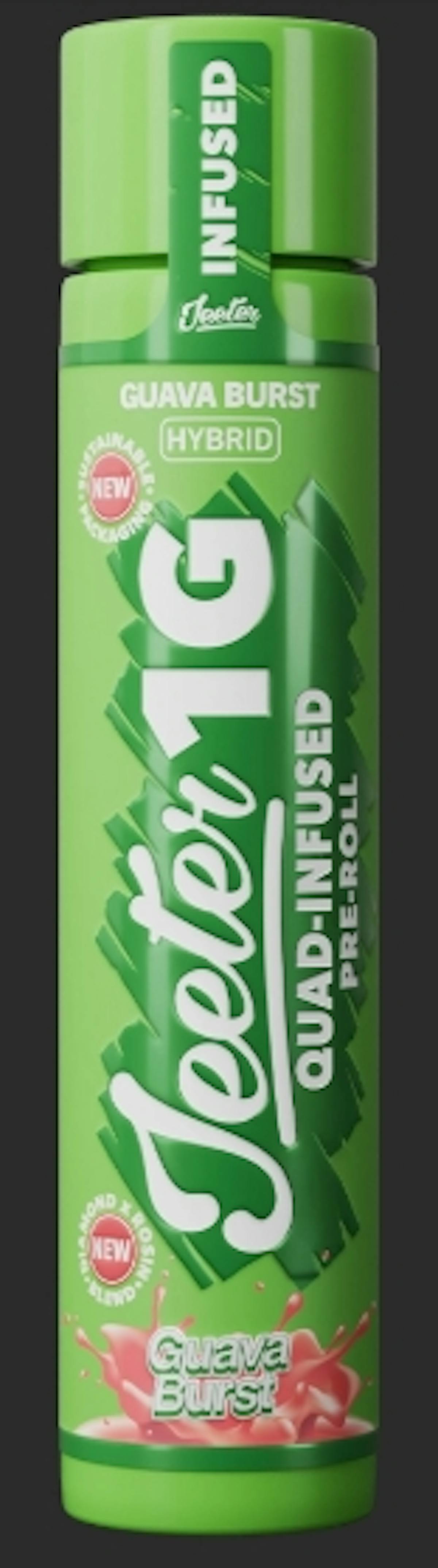 Photo of Guava Burst 1g Infused Pre-Roll Jeeter