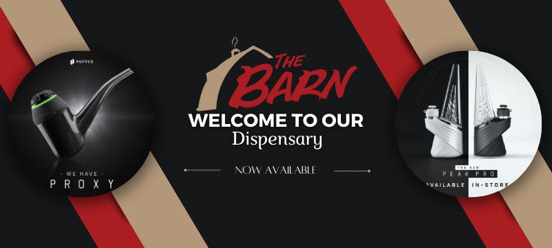 The Barn Menu a Cannabis Dispensary in Burton MI