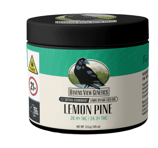 Ravens View Genetics Lemon Pine - FLOWER cannabis product, 1/8oz