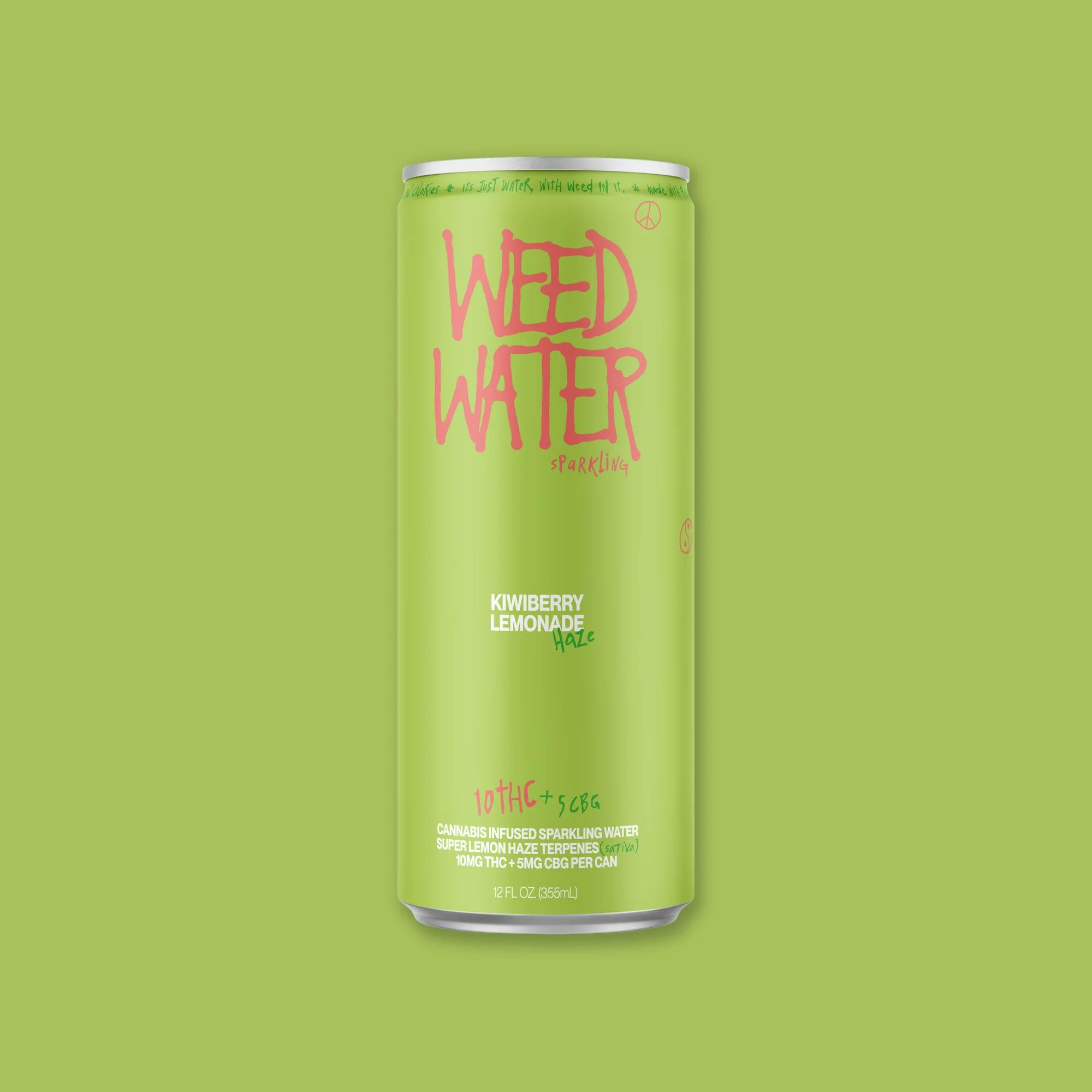 Weed Water Edible Drinks Kiwiberry Lemonade Haze Sparkling