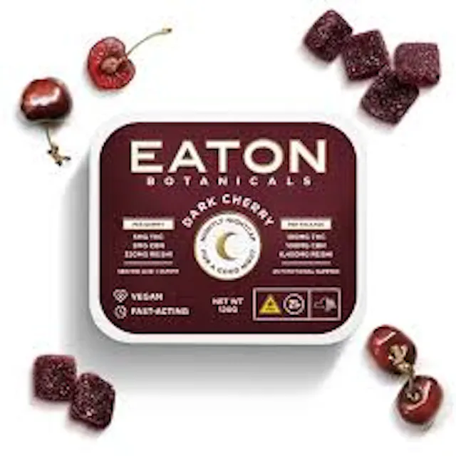 Eaton Botanicals Eaton Botanicals - Dark Cherry Nightly Nightcap Gummies