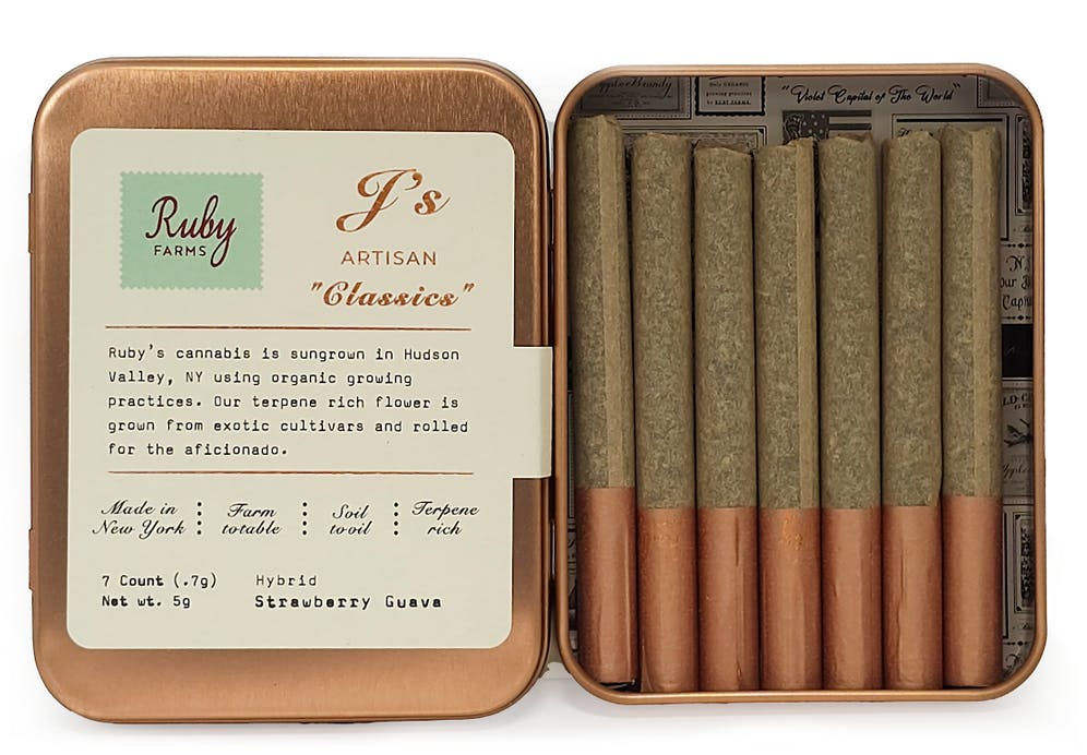OG #18 | 7 Pack Doobies Pre rolls | Hybrid | Ruby Farms | Raven's