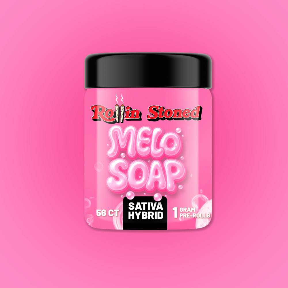 Rollin Stoned Rollin Stoned | 1g Preroll 56pk | Melo Soap - Puff