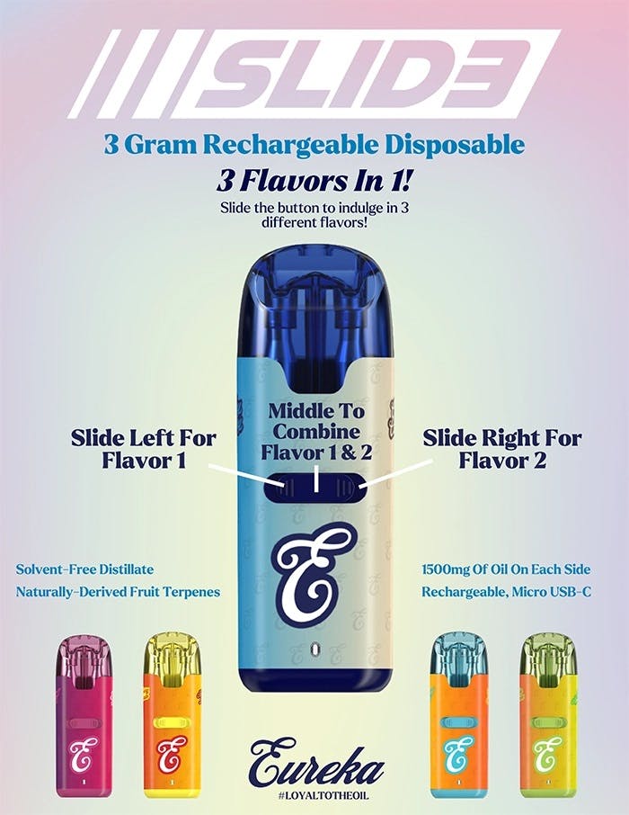Strawberry Clemonade / Nectarine Dream Slide Disposable | 3000mg | Sticky  Icky's