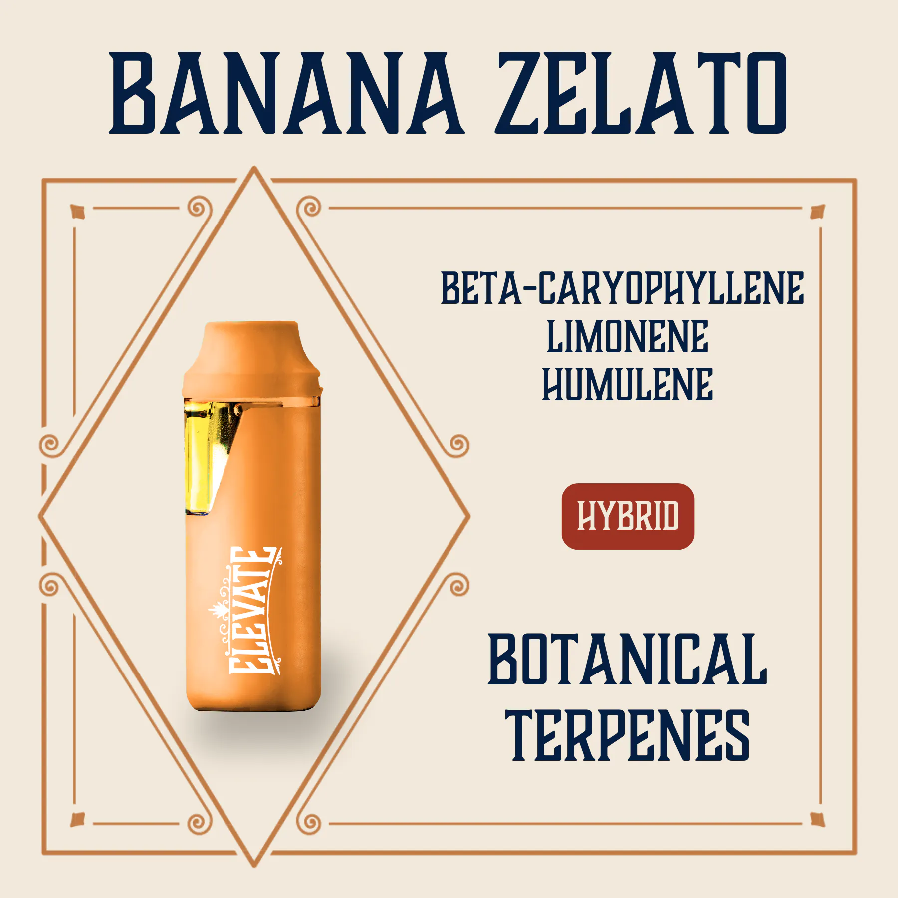Banana Zelato Botanical Min-E-Bar | 1g | Key Missouri (Rolla)
