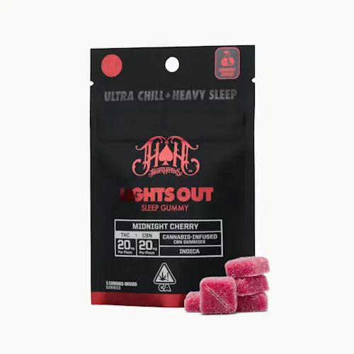 Heavy Hitters | Midnight Cherry | Gummies | 10pk-active