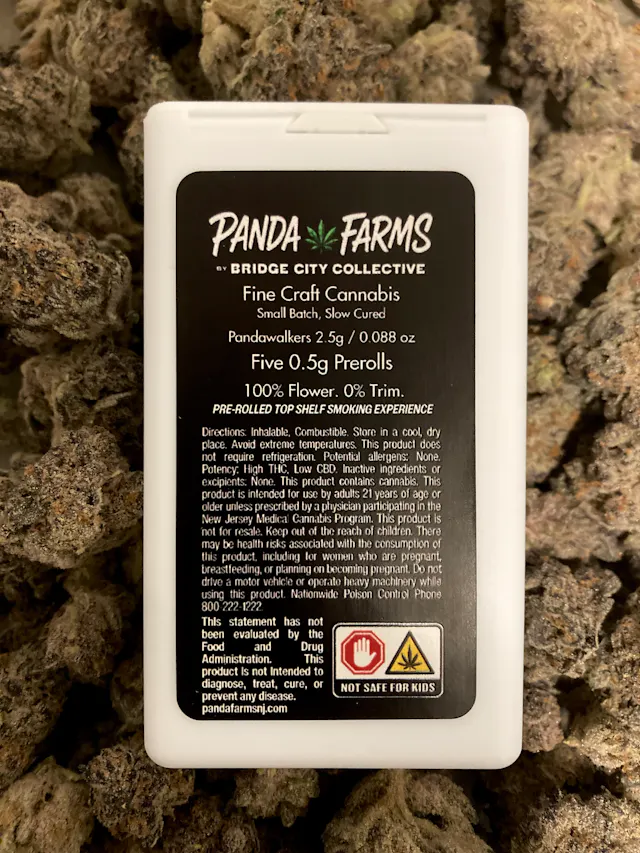 Panda Farms Pandawalkers Apple Fritter 5pk/2.5g (hybrid, packs)