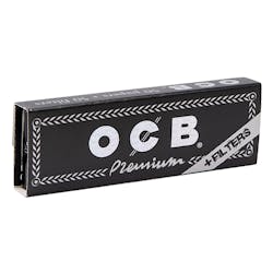 Premium Black Rolling Papers | 1.25