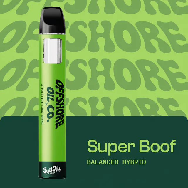 Offshore Oil Co. Disposable Vape Super Boof 1g (indica hybrid, disposables)