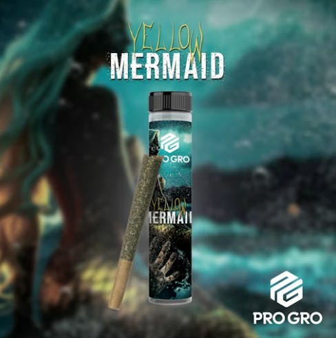 Pro Gro - Yellow Mermaid - 1g Preroll