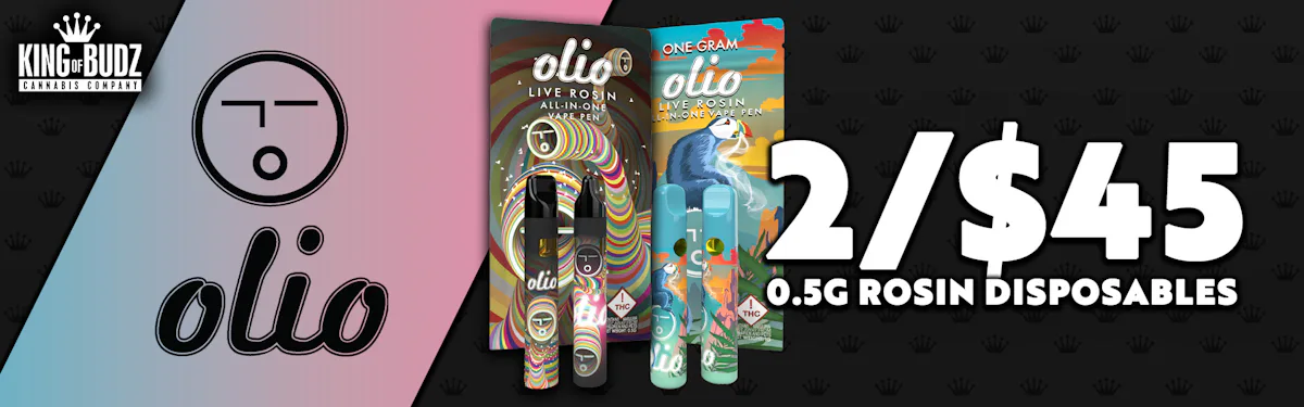 2 For $45 Olio .5g Disposables