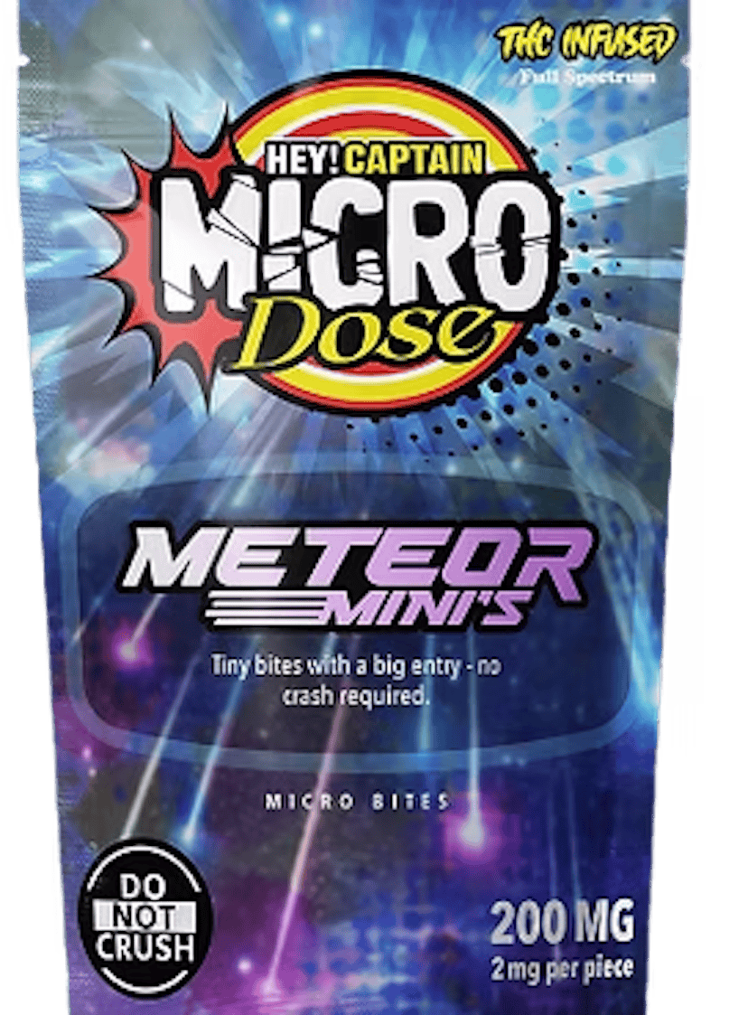 Hey! Captain | 200mg Micro Bites | Meteor Minis