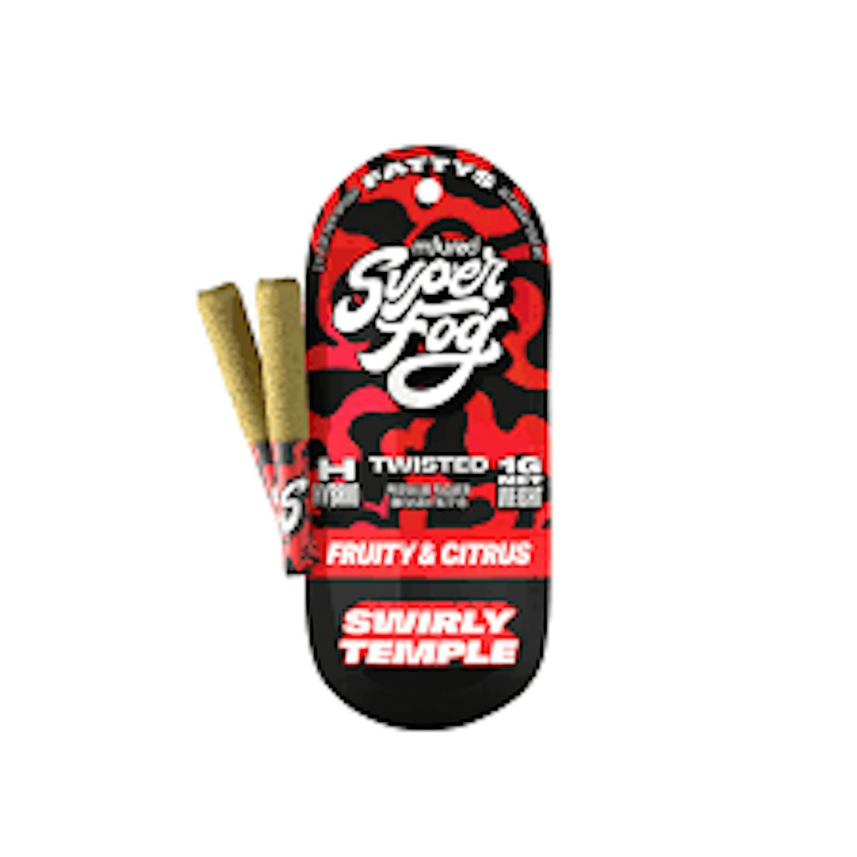 Image of Swirly Temple | .5g “Twisted” Infused 2pk