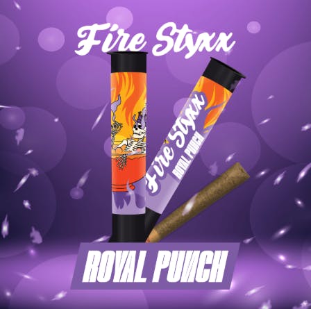 Product: Fire Styxx | Royal Punch | Infused Preroll - 1g