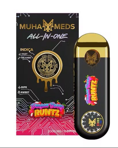 MUHA MEDS | DRAGON BERRY RUNTZ | DISPOSABLE V2 INDICA