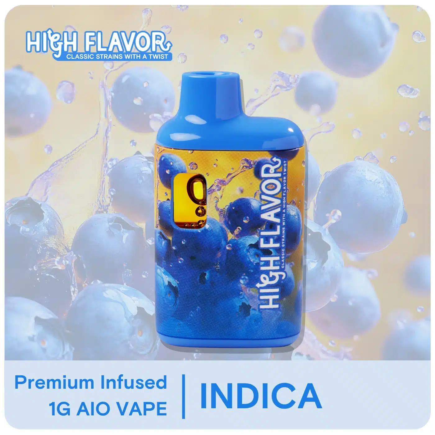 blue vape flavor Blue Razz Ice Adjust MyFlavor 40K Puffs: Tangy & Cool Vaping main image 0