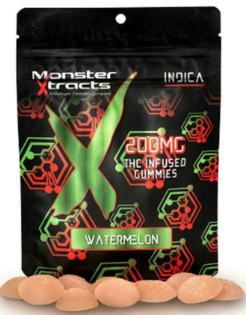Monster Xtracts - Watermelon Gummies 200mg