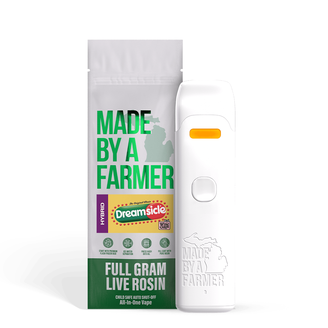 Made By A Farmer - 1g Live Rosin Disposable - Dreamsicle