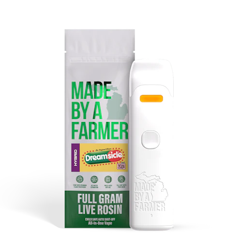 Made By A Farmer - 1g Live Rosin Disposable - Dreamsicle