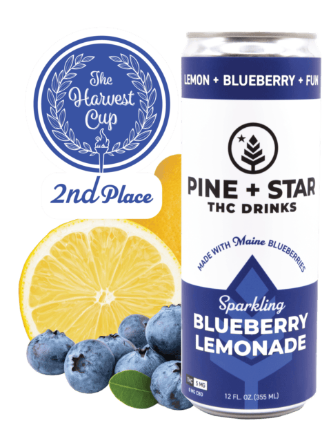 Product 5mg Sparkling Blueberry Lemonade Soda