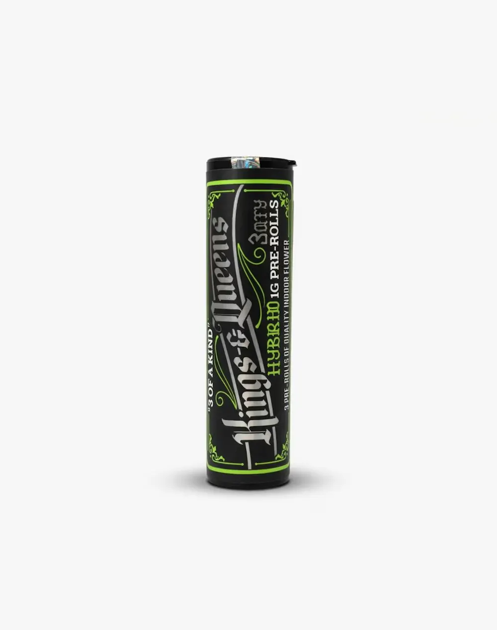 Product Kings & Queen - Mixed Hybrid - 3g - 3pk - Prerolls