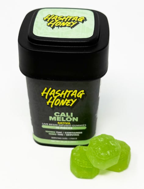 Product Gummies Live Resin | Cali Melon (S) | 10mg | Hashtag Honey