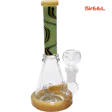Wig Wag Shower Perc Beaker Bong