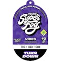 Super Fog: CBN:CBD 4:1:1 Turn Down (Grape) - Vibes Disposable Cartridge