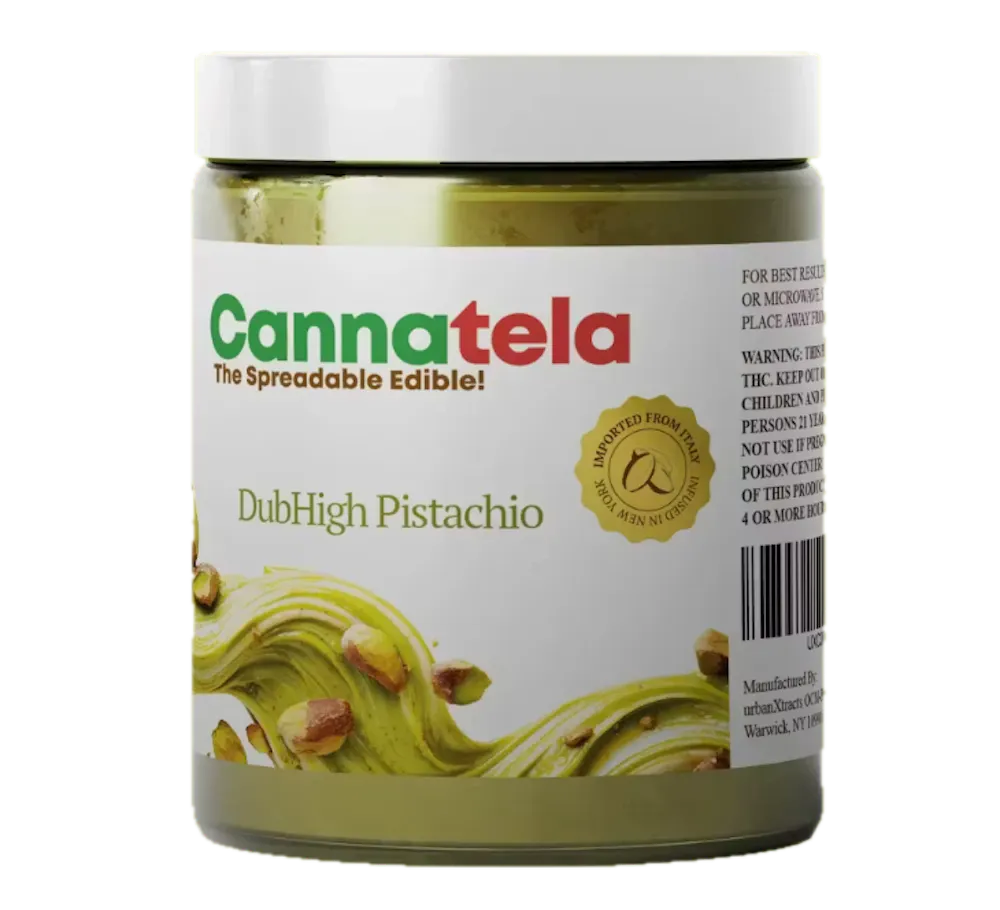 Product DubHigh Pistachio Spread | 100mg | Cannatela