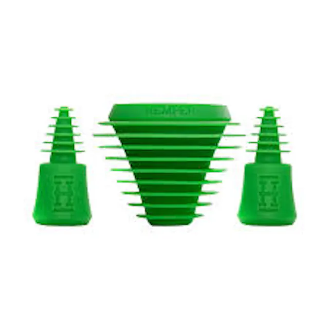 Accessories Hemper Tech Plugs + Caps Green/Black/Glow in the Dark (papers rolling supplies)
