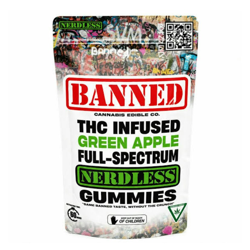 Banned - Green Apple Nerdless 200mg
