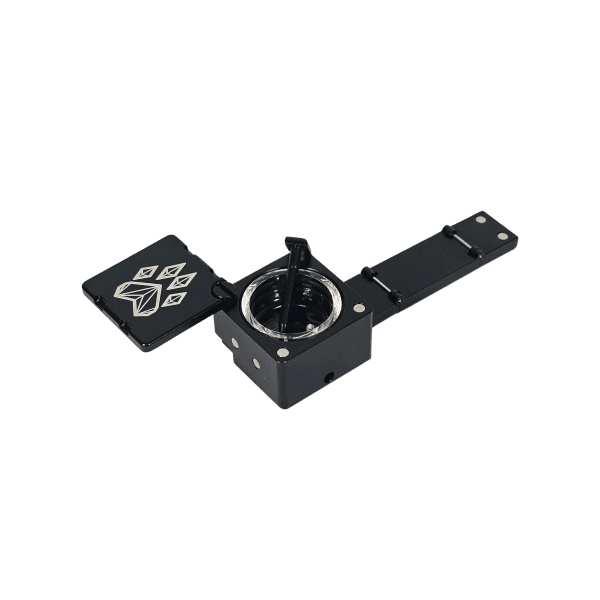 Wolf Grinders Scorpion Pipe Black