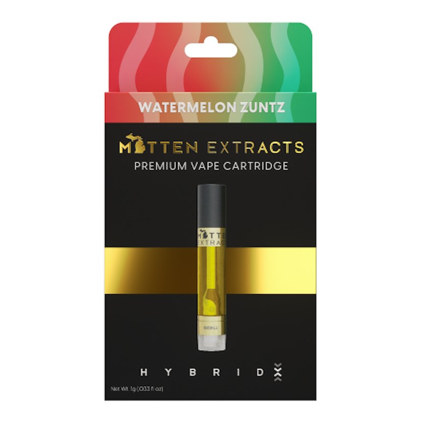 Mitten Extracts 1g Cart Watermelon Zuntz