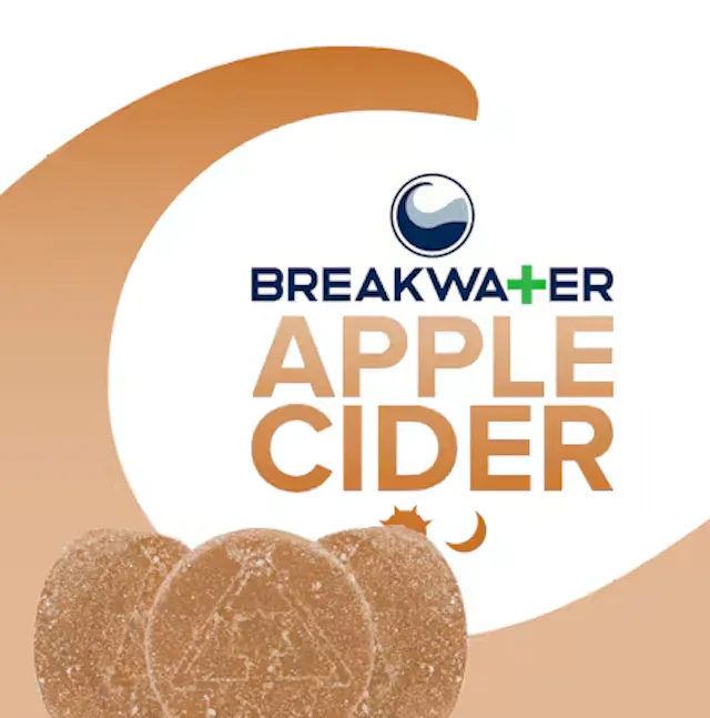 Breakwater Gummies Apple Cider 10pk/100mg (hybrid, 2.8g)