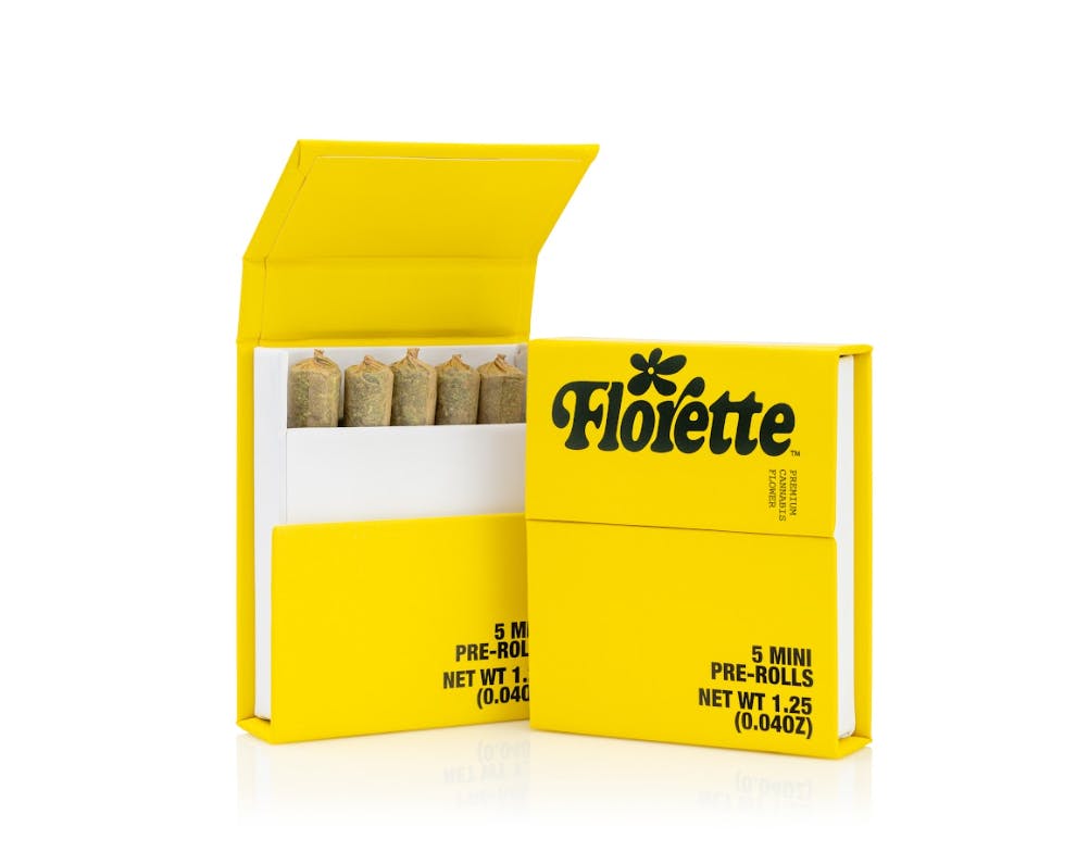 Florette- Pre-Roll- 5 Pack (1.75g) -IceCream Cake x Blueberry