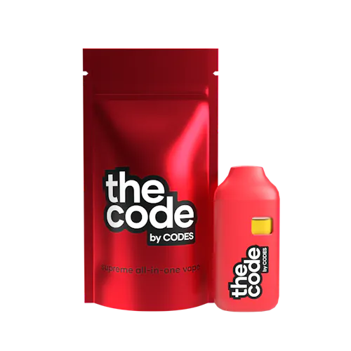 Codes: The Code Vape | Peach Parfait | All-In-One | 1g-1
