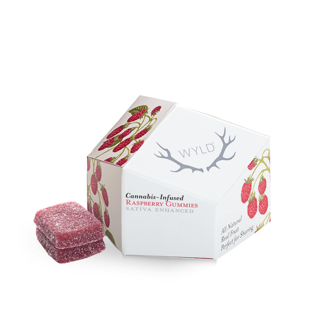 Photo of Raspberry Sativa Gummy – 100mg