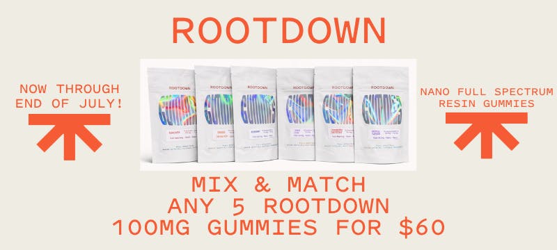 Rootdown - Pascagoula Menu - a Cannabis Dispensary in Pascagoula, MS