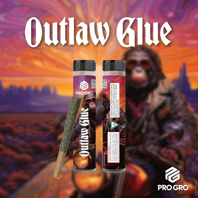 Pro Gro - 1g Preroll - Outlaw Glue - PRE_ROLLS by Pro Gro at King of Budz