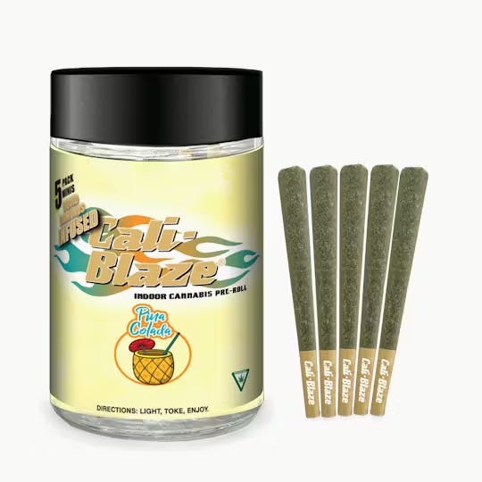 Product Pina Colada (H) Liquid Diamond Infused | Pre Rolls | 0.7g 5pk