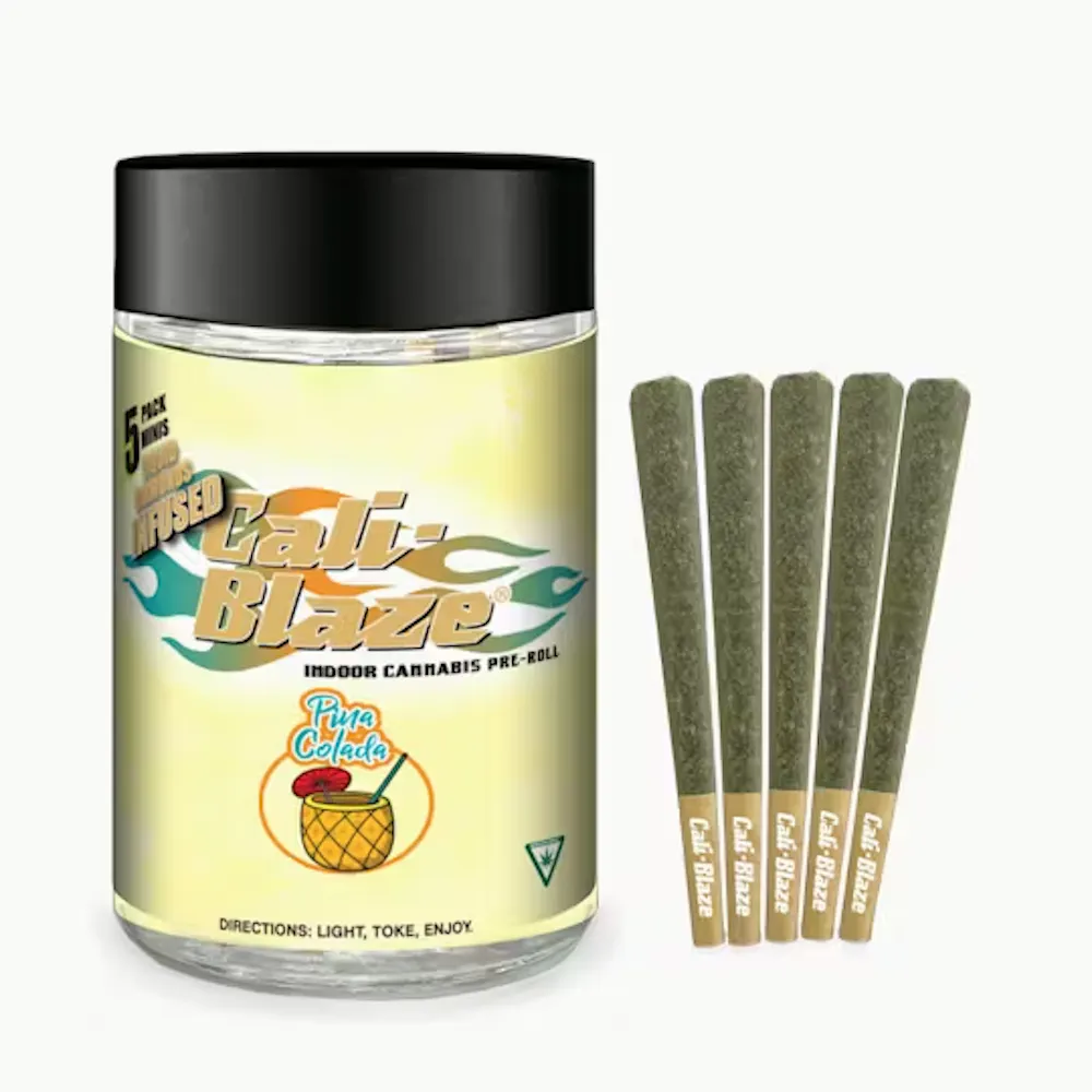 Product Pina Colada (H) Liquid Diamond Infused | Pre Rolls | 0.7g 5pk