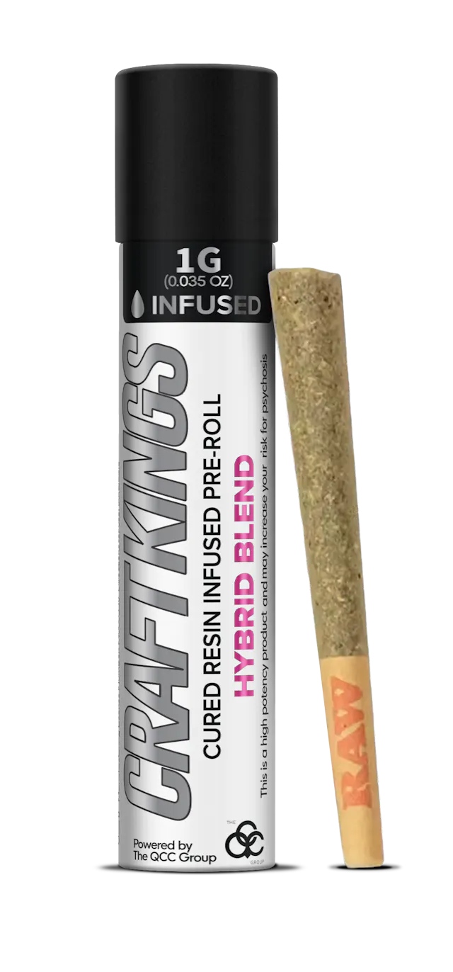 Craft Kings Infused Pre-Roll Hybrid Blend 1g