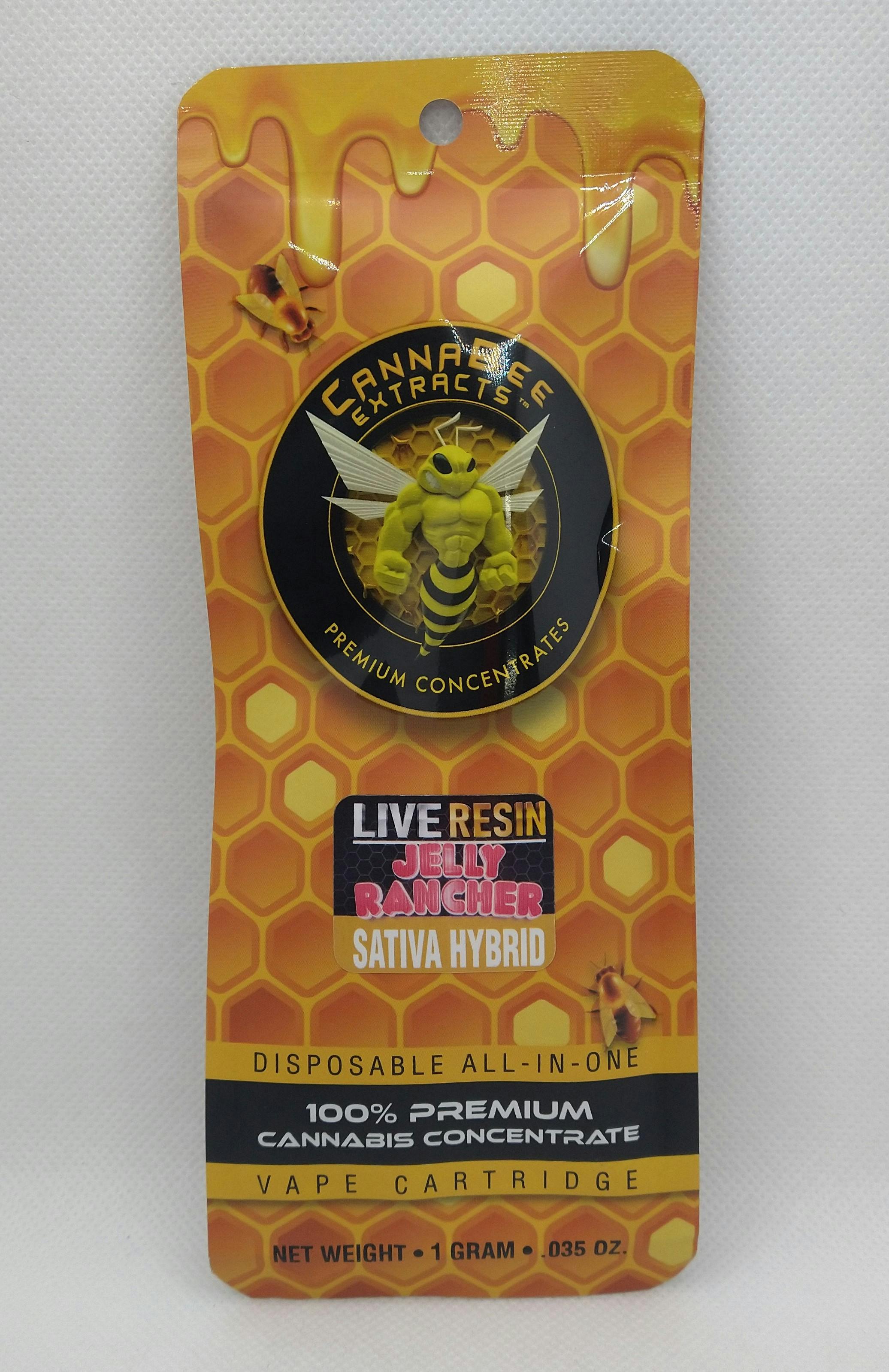 Product: Canna Bee | Dirty Taxi | Live Resin Disposable Sativa