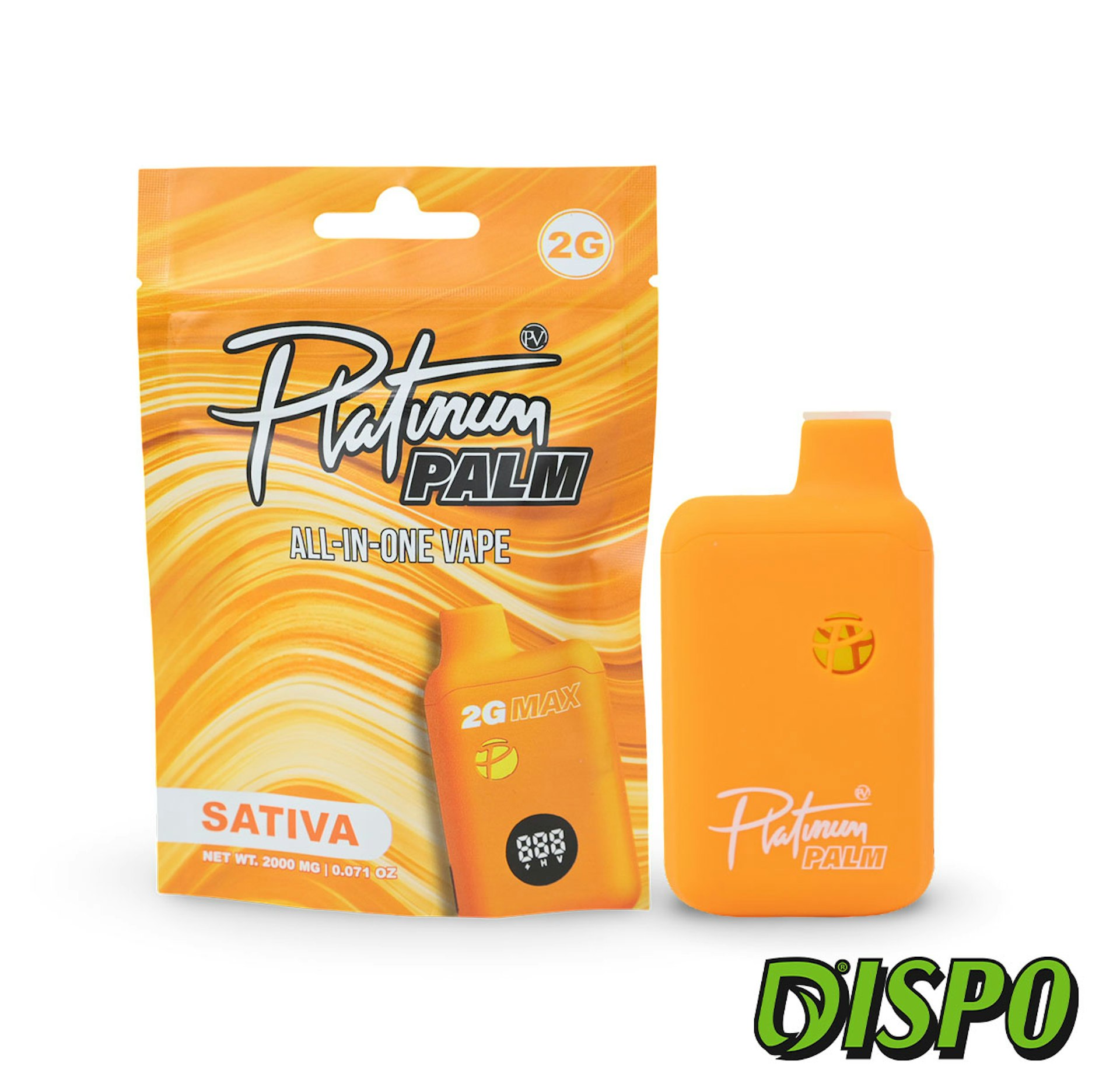 Platinum Vape Palm - Lemon Drop Disposable