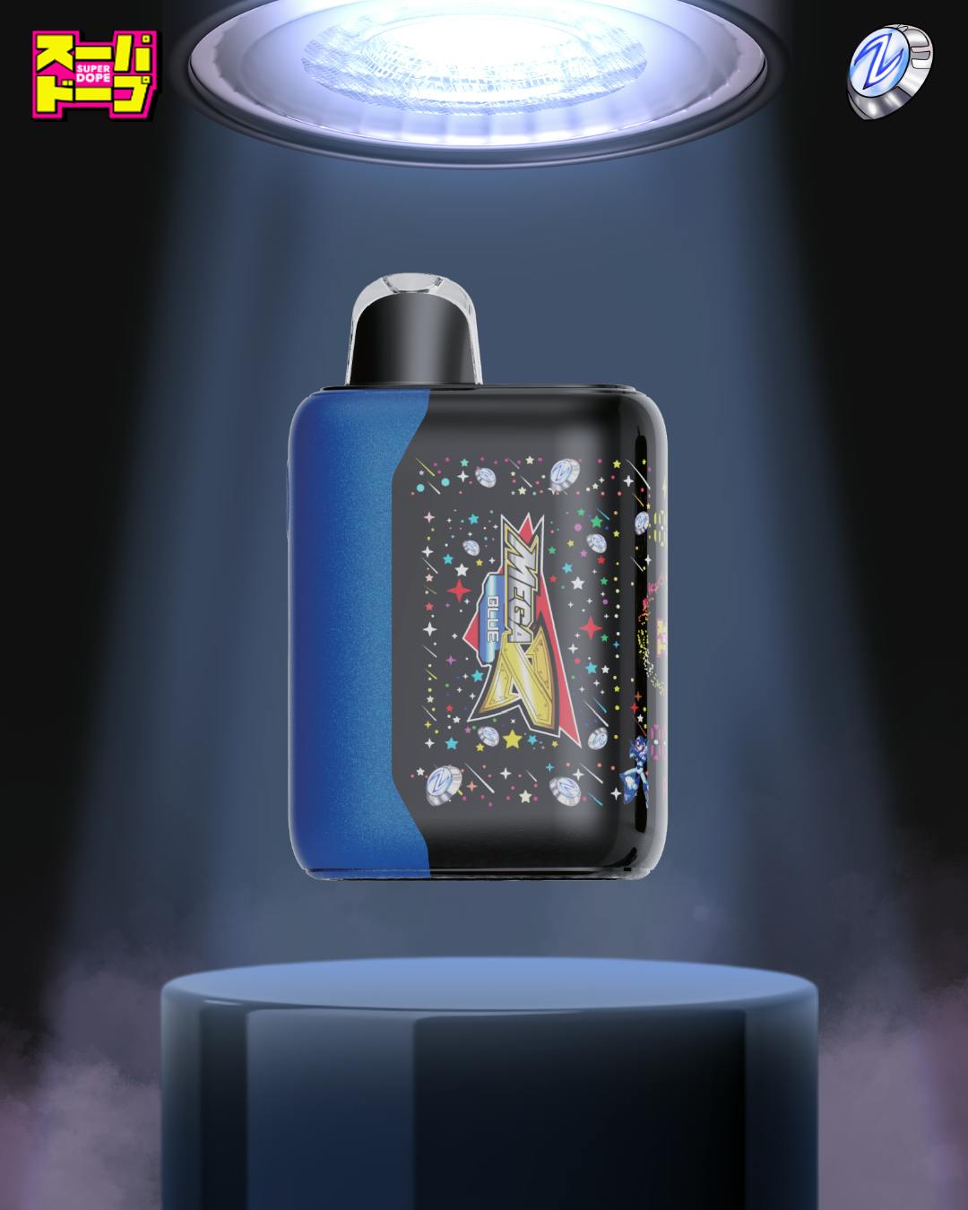 Superdope Mega Z Blue Liquid Diamonds