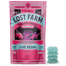 Lost Farms - 200mg Live Resin Gummies - Raspberry