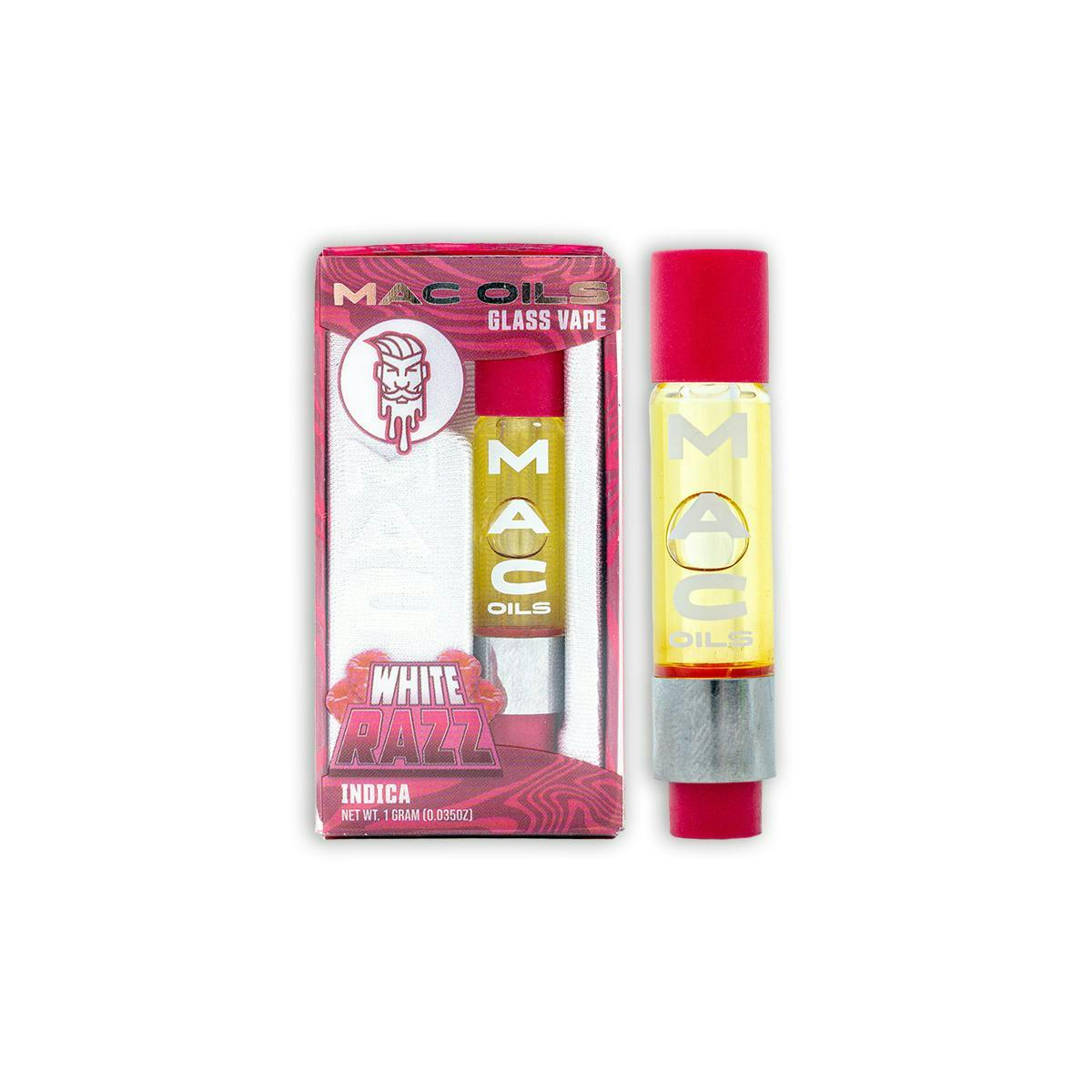 Mac Oils - 1g Cart - White Razz