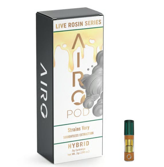Product DF Airo Live Rosin Cartridge - Grape Noir .5g (Indica)