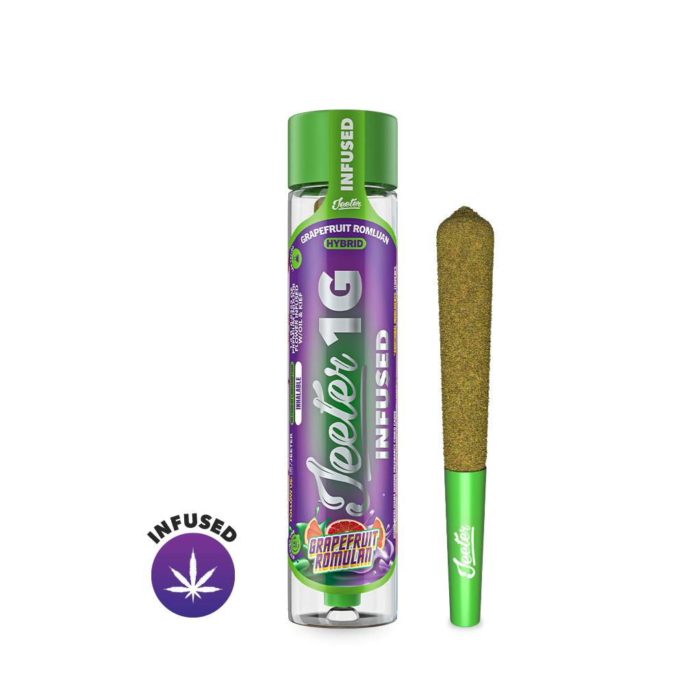 Jeeter 1g Infused Pre-Roll - Grapefruit Romulan
