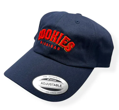 Cookies Monroe Michigan Dad Hat- Navy-active